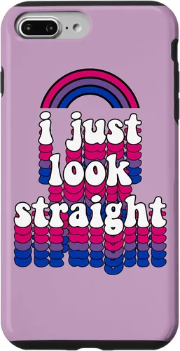 Miniatura 12 de I Just Look Straight Bisexual Rainbow Bisexual Pride Flag Case for iPhone 17