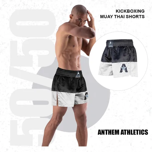 Miniatura 70 de Anthem Athletics Pantalones cortos de Muay Thai para hombre, pantalones cortos de Muay Thai para mujer - Kickboxing Short Boxing Trunks 5050 Classic