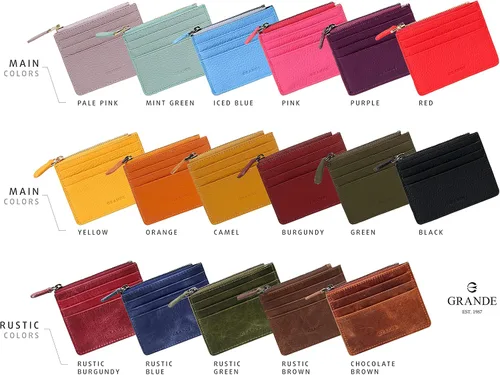 Miniatura 6 de Grande -3603 Estuches para tarjetas, Camello, Minimalista