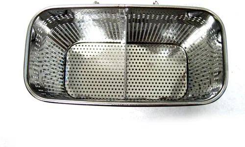 Miniatura 5 de Soporte para utensilios de cocina de acero inoxidable (cuadrado mediano) para palillos para lavavajillas