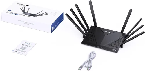 Miniatura 8 de WAVLINK Router AX6000 WiFi 6 Mesh con puerto 2.5G, router de Internet inalámbrico Gigabit de 6.0 Gbps, cobertura de 1,700 pies cuadrados, 8 antenas