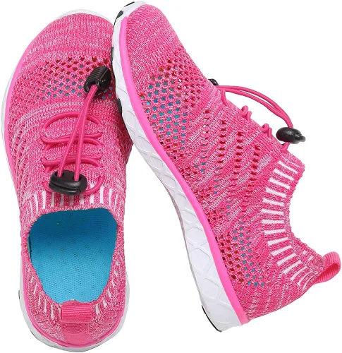 EQUICK - Zapatos acuáticos para niños y niñas con estilo atlético tenis ligeros para infantes niños pequeños y grandes