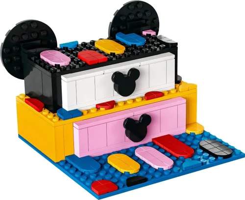 Miniatura 4 de Lego DOTS Disney Mickey Mouse y Minnie Mouse - Caja de proyecto de regreso a la escuela 41964 Kit de bricolaje; para niños creativos a partir de 6