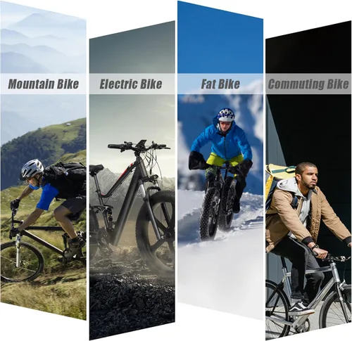 Miniatura 5 de BUCKLOS Zoom MTB Juego de Frenos de Disco Hidráulicos de 4 Pistones, Palanca de Freno Hidráulica de Aleación de Aluminio para Bicicleta de Montaña