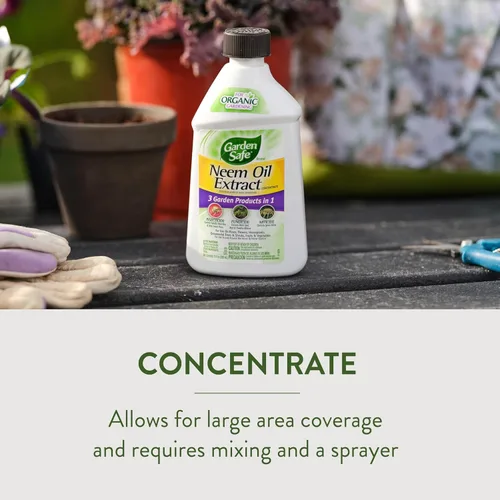 Miniatura 8 de Garden Safe Extracto de aceite de neem concentrado, para jardinería orgánica, fungicida, insecticida, acaricida, aceite de neem para plantas, 10