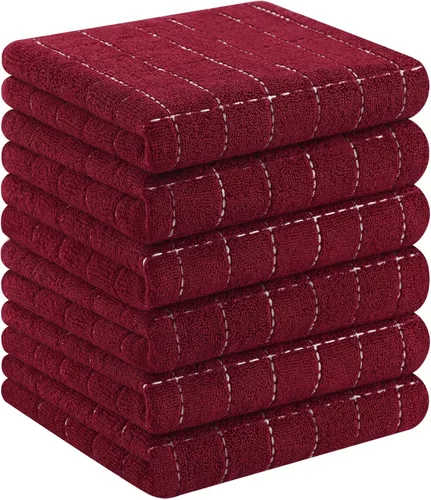 Miniatura 90 de Homaxy Paños de cocina 100% algodón de felpa, toallas de cocina ultra suaves y absorbentes para la cocina, adecuadas para secar y lavar platos