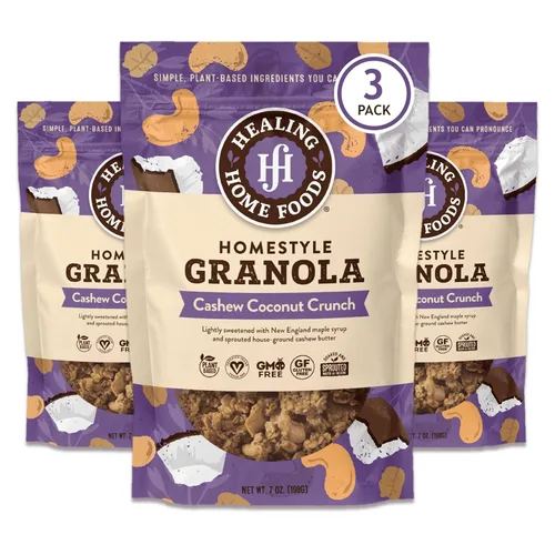 Miniatura 13 de Granola de trozos de mantequilla de almendras con azúcar reducida