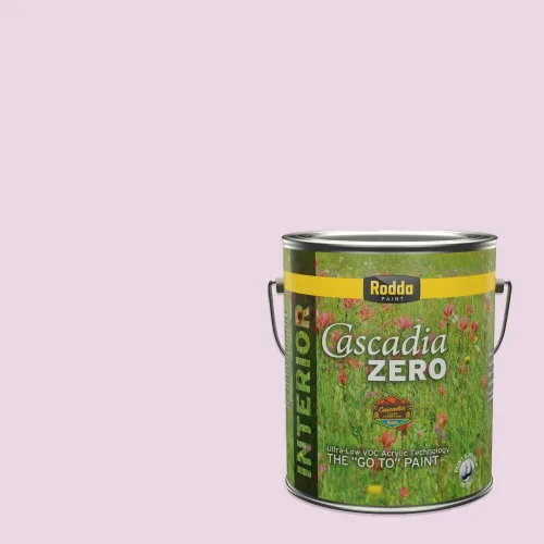 Miniatura 139 de Rodda Paint CASCADIA XL Pintura e imprimación de satén exterior en uno, cuarto de galón, bikini lavanda