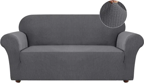 Miniatura 39 de Turquoize Funda elástica para silla reclinable, funda para sofá reclinable, funda de sofá de 1 pieza con bolsillo lateral, funda protectora