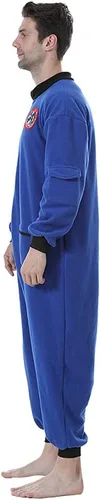 Miniatura 5 de EraSpooky Pijama unisex de astronauta para adultos, disfraz espacial de una pieza