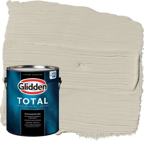 Miniatura 84 de Glidden Pintura Interior + Imprimación: Gris/Plata Antigua, Una Capa, Satinado, 1 Galón