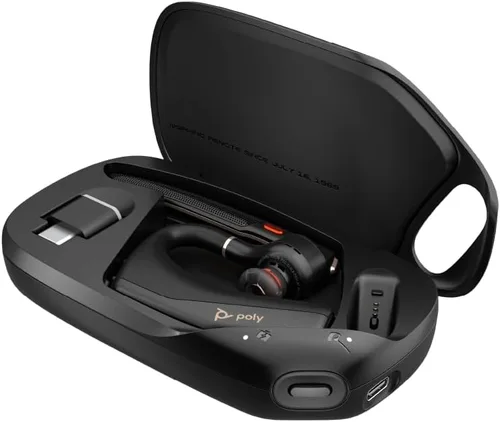 Miniatura 9 de Poly Voyager Legend 30 - Auriculares Bluetooth con micrófono - Boom discreto y 4 micrófonos con cancelación de ruido - Tecnología WindSmart