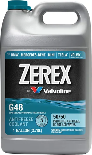 Miniatura 2 de Valvoline Zerex G48 - Anticongelante/refrigerante listo para usar 50/50 sin silicato/fosfato de bajo contenido, 1 GA, caja de 6