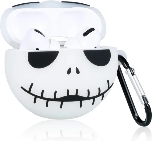 Miniatura 2 de Funda para Airpod Pro 2019/Pro 2 Gen 2022, bonita funda de silicona de dibujos animados, diseño de llavero único y divertido 3D, fundas suaves