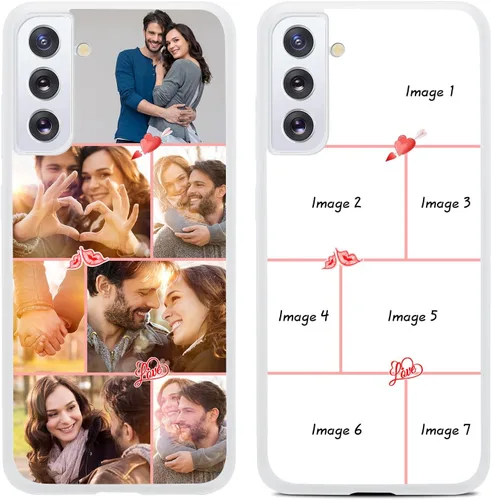 Miniatura 2 de Funda de goma personalizada para Samsung Galaxy S22 S21 S20 Ultra Plus S21 FE S20 FE S10 Plus S9 S8 S7 Edge Note 20 Ultra Note 10 Plus Note 9 Note 8