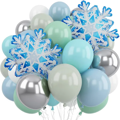 Miniatura 15 de Globos de fútbol, globos de látex blanco y negro de 12 pulgadas con balón de fútbol de 22 pulgadas, globo de aluminio 4D para niños, decoración