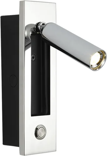 Miniatura 8 de Lámpara LED para dormitorio, lámpara de pared para cabecero, luz de lectura de mesita de noche, lámparas de pared con interruptor de pulsador