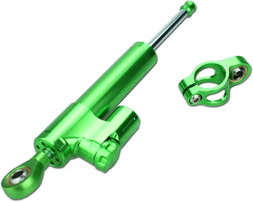 Miniatura 17 de Amortiguador de dirección universal ajustable para motocicleta, compatible con GSXR 600 750 GSR750(K4) 2001-2005, GSXR600 2006-2010, GSXR1000