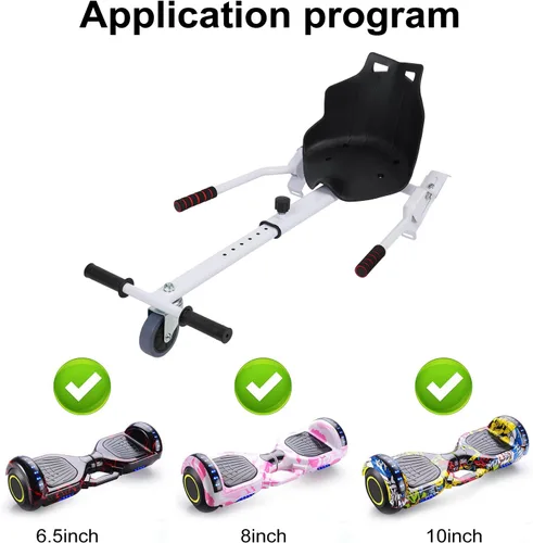 Miniatura 8 de Accesorio de asiento para aeropatinetas, accesorio de Go Kart para niños y adultos, accesorio para scooter de equilibrio automático, apto