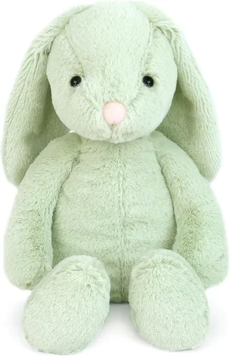 Miniatura 10 de MON AMI Sterling Bunny - Conejo de peluche de 13 pulgadas para niños y niñas, juguete de peluche suave, compañero para acurrucarse, decoración