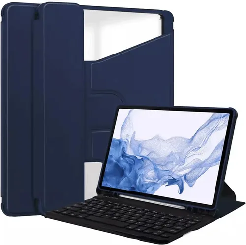 Miniatura 13 de kaidisen Funda con teclado giratorio 360º para Galaxy Tab S6 Lite de 10.4 pulgadas, soporte vertical magnético desmontable teclado delgado Folio