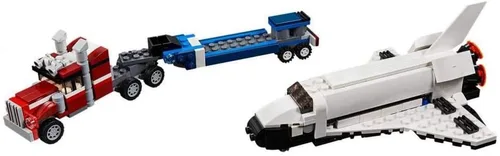 Miniatura 2 de LEGO Creator 31091 - Kit de construcción, 3 en 1, para transporte de carga (341 piezas)