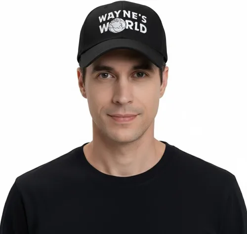 Miniatura 2 de My Party Shirt Gorra de béisbol Wayne's World Negro, Negro -, S a L