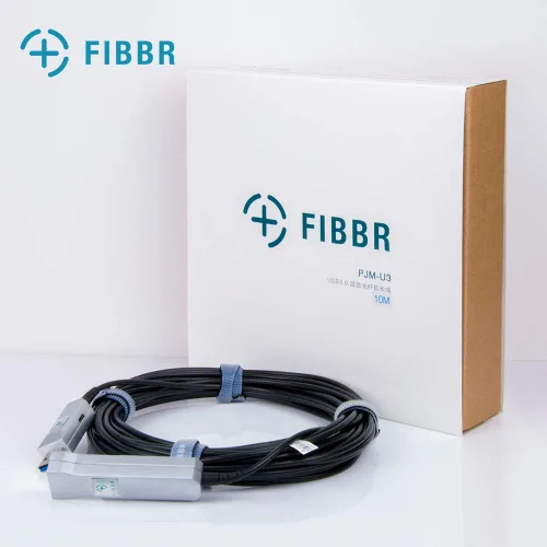 Miniatura 9 de Cable de extensión USB 3.0 de fibra óptica de 32.8 ft, cable USB largo macho a hembra, cable extensor de 5 Gbps de alta velocidad, para robot