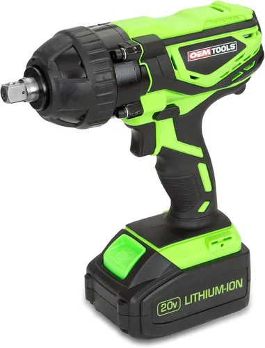 OEMTOOLS 24481 Llave de impacto (uso pesado, llave de 1/2 pulgadas. de ion de litio), 1 unidad