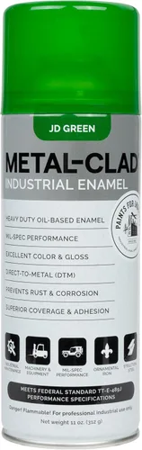 Miniatura 23 de Aerosol de galvanizado en frío de alto brillo de Paints For Industry - Pintura en aerosol de esmalte industrial para acero y metal - Caja de 12