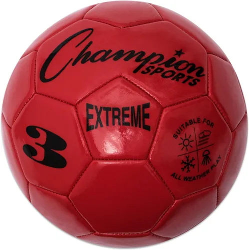 Miniatura 22 de Champion Sports Extreme Series - Balón de fútbol – Tamaños 3, 4, 5, tacto suave, para todo clima, alta retención de aire, pelotas de liga