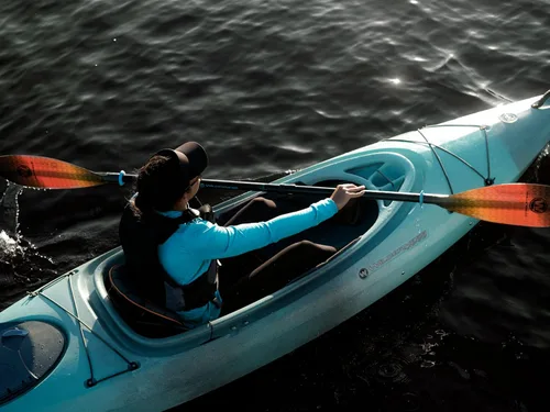 Miniatura 5 de Wilderness Systems Aspire 105 Sit Inside Kayak recreativo Skeg ajustable - Fase 3 Air Pro Seating Mango