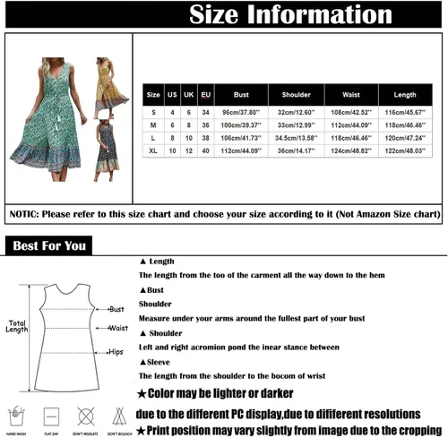 Miniatura 4 de Women's Long Sleeve Bodycon Dress Daily V-Neck Waist Ethnic Print Sleeveless Dress Sun Dresses Summer Casual