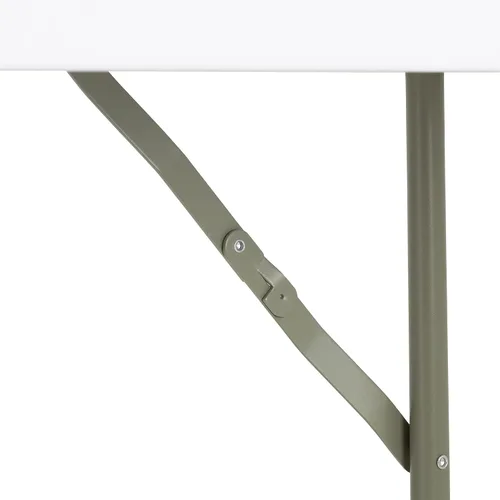 Miniatura 9 de Norwood Commercial Furniture Mesa de entrenamiento plegable para interiores y exteriores, de 5 pies, rectangular, de plástico moldeado por soplado