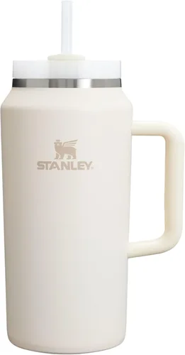 Miniatura 18 de Stanley Quencher H2.0 - Vaso de acero inoxidable con asa, pajilla y tapa FlowState giratoria de 3 posiciones; aislamiento térmico, sin BPA; apto