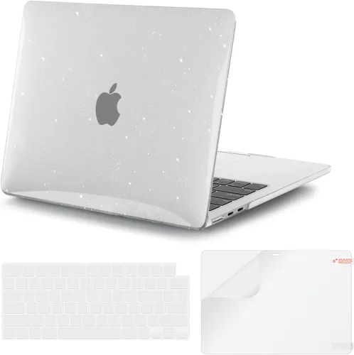 Miniatura 10 de iCasso para M4 MacBook Air de 13 pulgadas Funda 2025 2024-2022 M3 M2 Modelo A 3240 A3113 A2681, Funda de plástico de patrón protector resistente