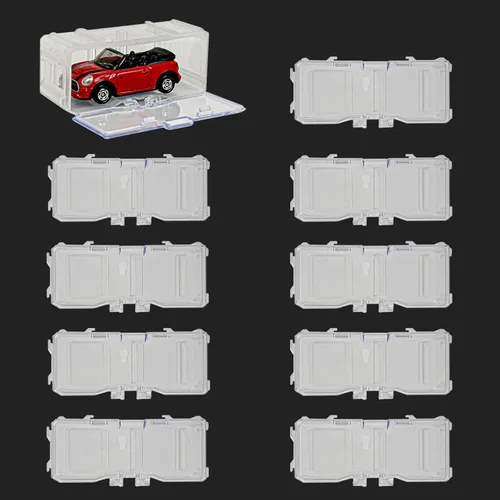 Miniatura 8 de Estuche organizador de almacenamiento de juguetes para autos Hot Wheels, para autos Matchbox, para autos Mini, estuche de exhibición de juguetes Hot