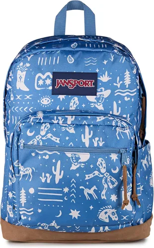 Miniatura 23 de Mochila JanSport Right Pack - Mochila duradera para el día con bolsillo acolchado para portátil de 15 pulgadas, Rosa brumosa, Tamaño único