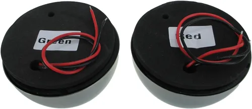 Miniatura 5 de Pactrade Marine Luces LED de estribor verde horizontal del puerto rojo de la navegación SS304