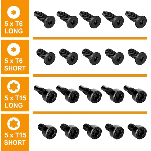 Miniatura 4 de Tornillos para Timbre de Video, Tornillos de Repuesto para Timbre de Video - Se Adapta a Todos los Modelos de Timbre de Video (4 Juegos/20 piezas)