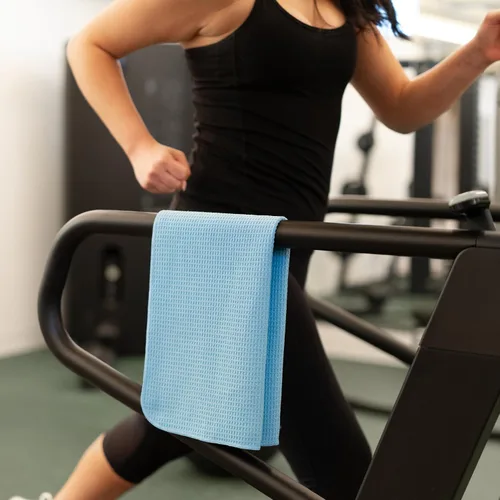 Miniatura 5 de S&T INC. Toallas de microfibra para gimnasio, toalla de yoga para el hogar y bolsa de gimnasio, 16 x 27 pulgadas, paquete de 6