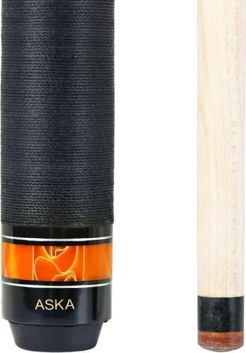 Miniatura 5 de ASKA Jump Break Cue Stick JBC Bola de fuego, construcción de 3 piezas, taco de salto/rotura. Punta de 0.512 in, arce canadiense Hard Rock