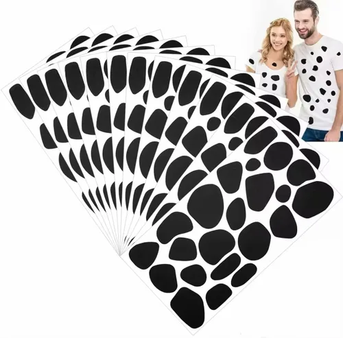 Iceyyyy 12 hojas de círculos de fieltro adhesivos negros – más de 200 piezas de almohadillas adhesivas de fieltro negro para proyectos de bricolaje