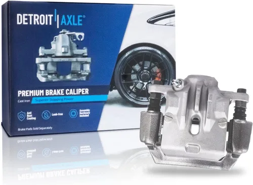 Miniatura 44 de Detroit Axle - 4 pinzas de freno para Honda Element 2003-2011 Pinzas de freno de disco con soportes 2004 2005 2006 2007 2008 2009 2010 reemplazo
