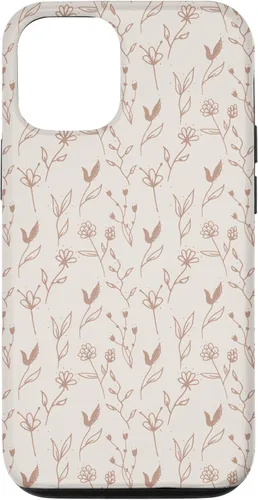 Miniatura 27 de Beige Tan Wildflower Floral Minimal Flower Boho Case for iPhone 17