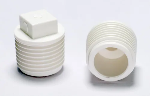 Miniatura 3 de Rainbow Dream Adaptador de rosca macho de PVC de 1 pulgada, 20 paquetes, blanco (1 pulgada)
