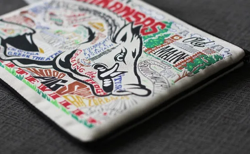 Miniatura 4 de Catstudio Bolsa con cremallera Parent South College, Arkansas Razorbacks