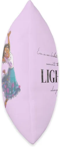 Miniatura 2 de Disney 100 Anniversary Encanto Mirabel D100 - Almohada ligera, 16 x 16 pulgadas, multicolor