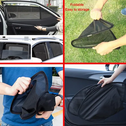 Miniatura 8 de ZJIEX Parasol para ventana lateral de automóvil para niños, para XC40 2018-2023, cortina magnética con protección solar UV, accesorios de automóvil
