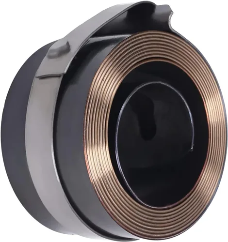 MroMax 1 resorte de prensa de taladro, 0.03 x 0.98 x 55.12 pulgadas, conjunto de resorte de bobina de retorno, 0.028 x 0.984 x 55.118 in, resorte de